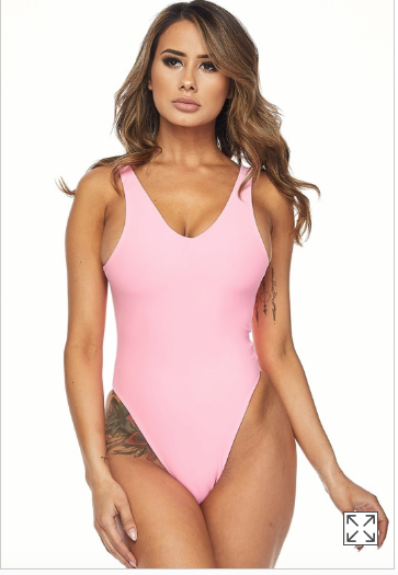 Bubblegum hotsell pink swimsuit