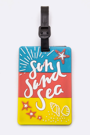 Sun, Sand, & Sea Luggage Tag
