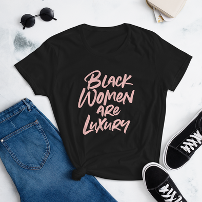 Black Women are Luxury Short Sleeve T-shirt