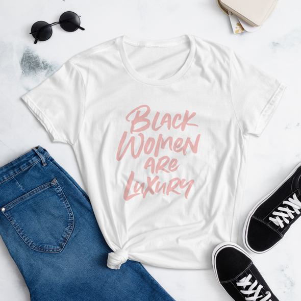 Black Women are Luxury Short Sleeve T-shirt